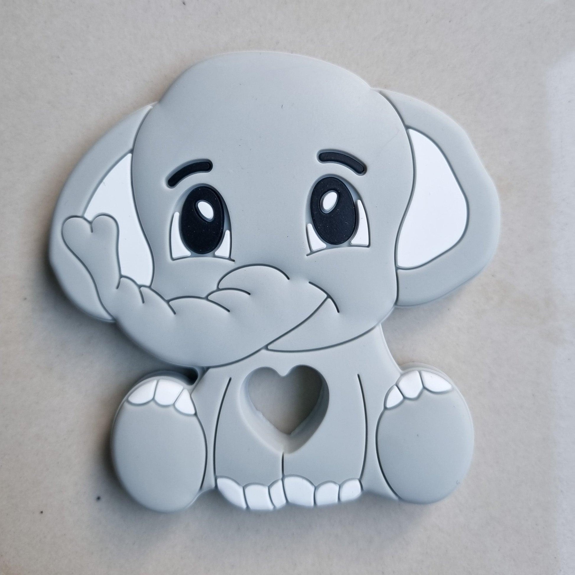 Elephant Silicone Teether - The Teething Co