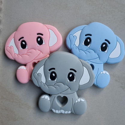 Elephant Silicone Teether - The Teething Co