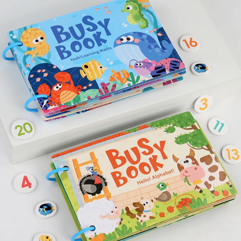 Montessori Baby Busy Book