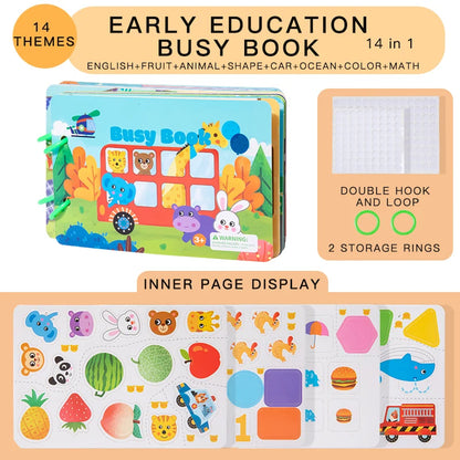 Educational Busy book - The Teething Co