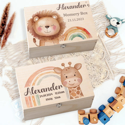 Personalized Keepsake Box - Animals