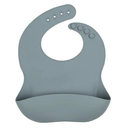 Soft Silicone bib - Medium - The Teething Co