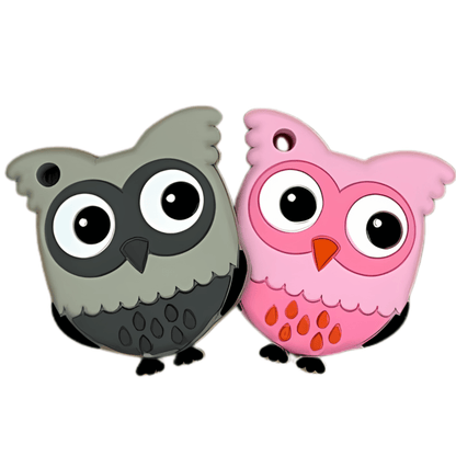 Owl Silicone Teether - The Teething Co