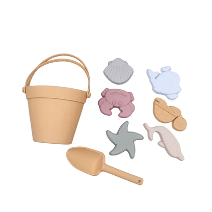 Silicone Sand Bucket Set - The Teething Co