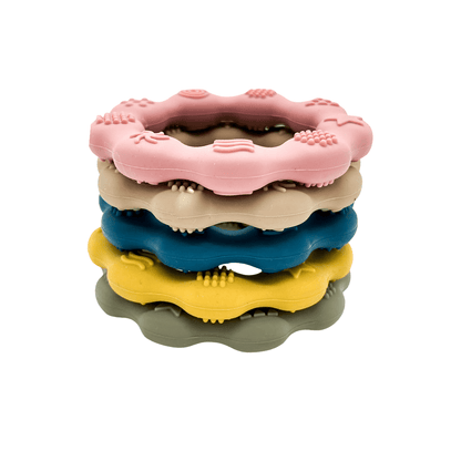 Flower Silicone Ring - The Teething Co