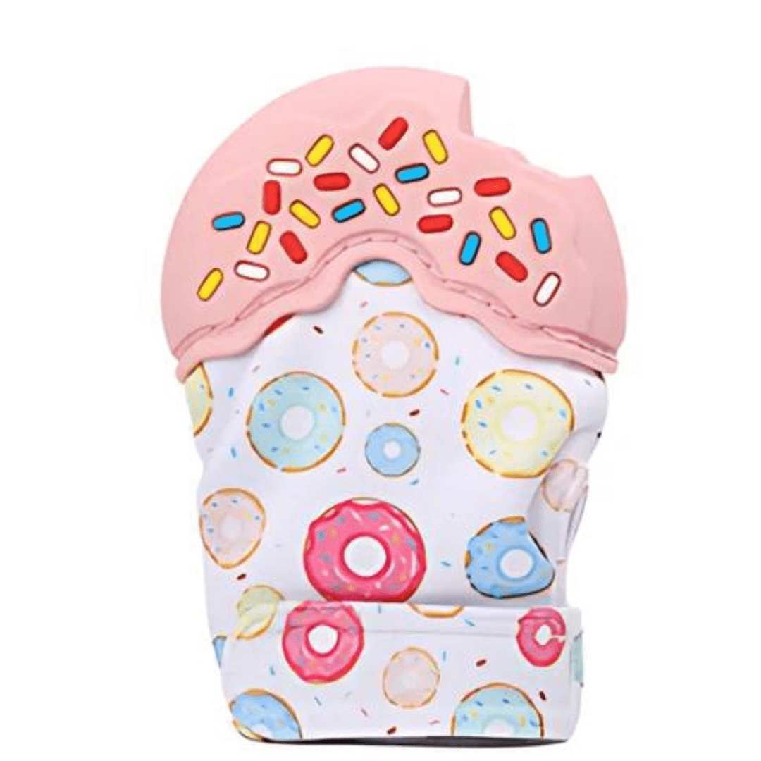 Doughnut mitten teether - The Teething Co