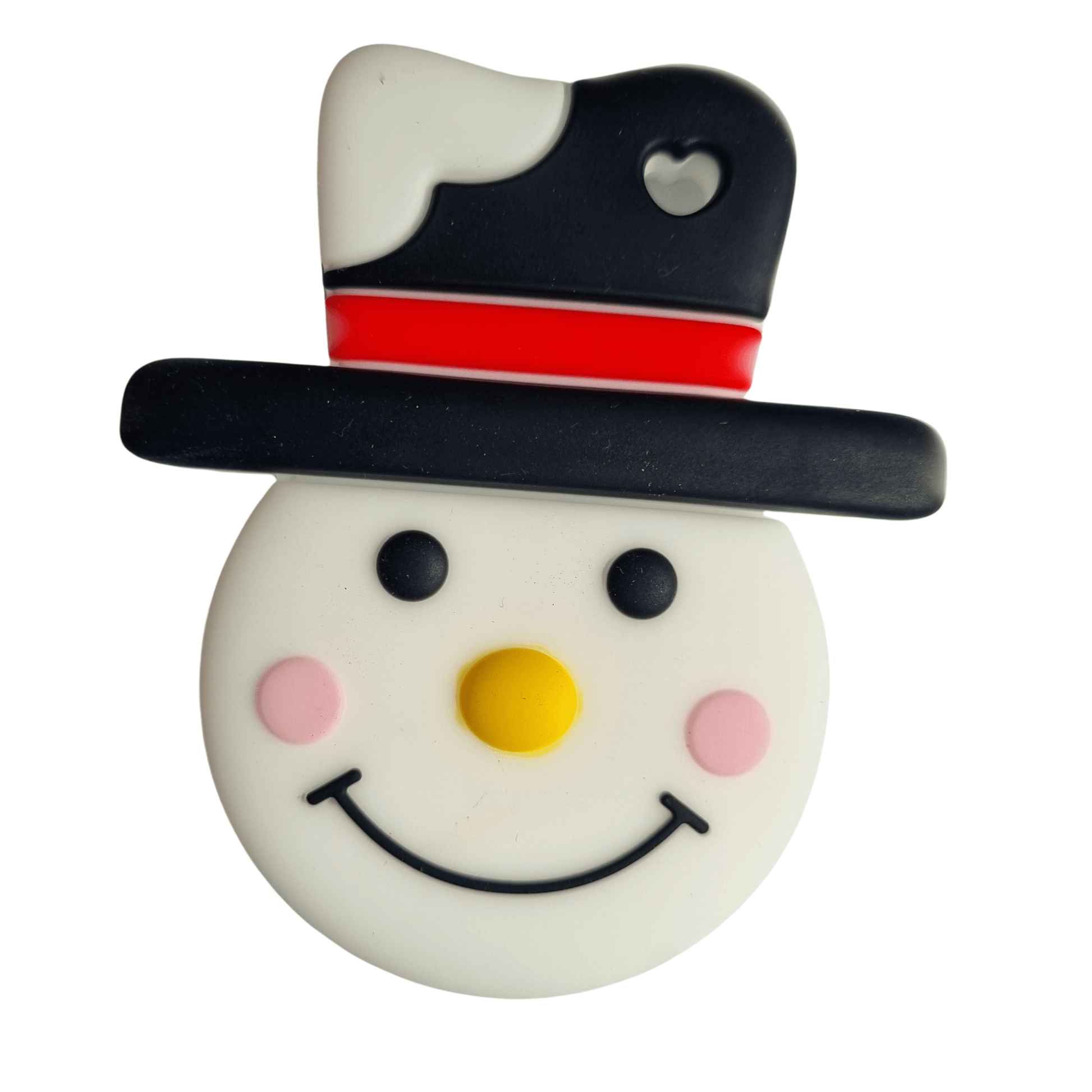 Snowman Silicone Teether - The Teething Co