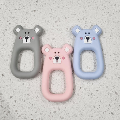 Bear Silicone Teether - The Teething Co