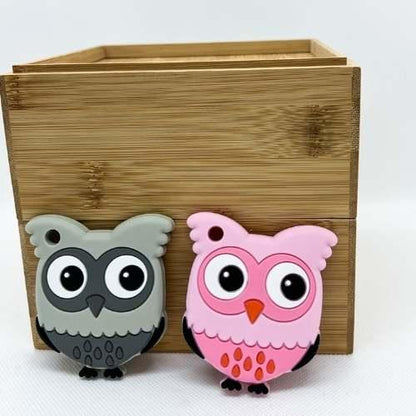 Owl Silicone Teether - The Teething Co