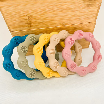 Flower Silicone Ring - The Teething Co