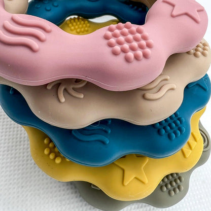 Flower Silicone Ring - The Teething Co