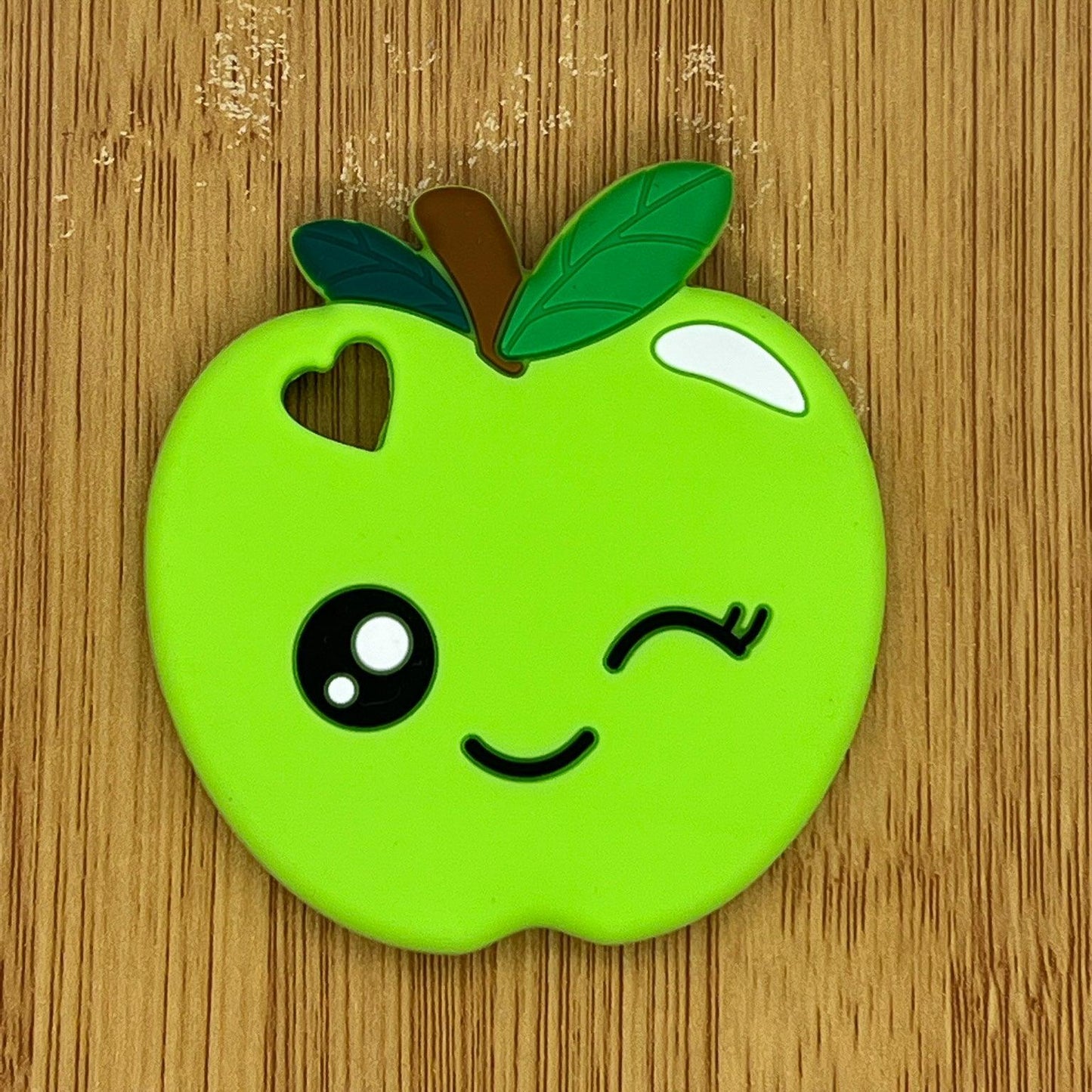 Apple Silicone Teether - The Teething Co