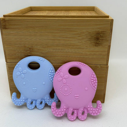 Octopus Silicone Teether - The Teething Co