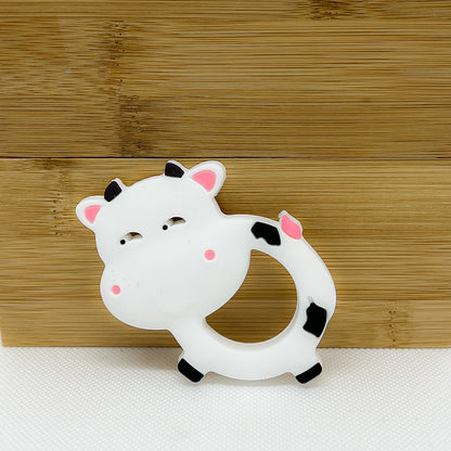 Cow Silicone Teether - The Teething Co