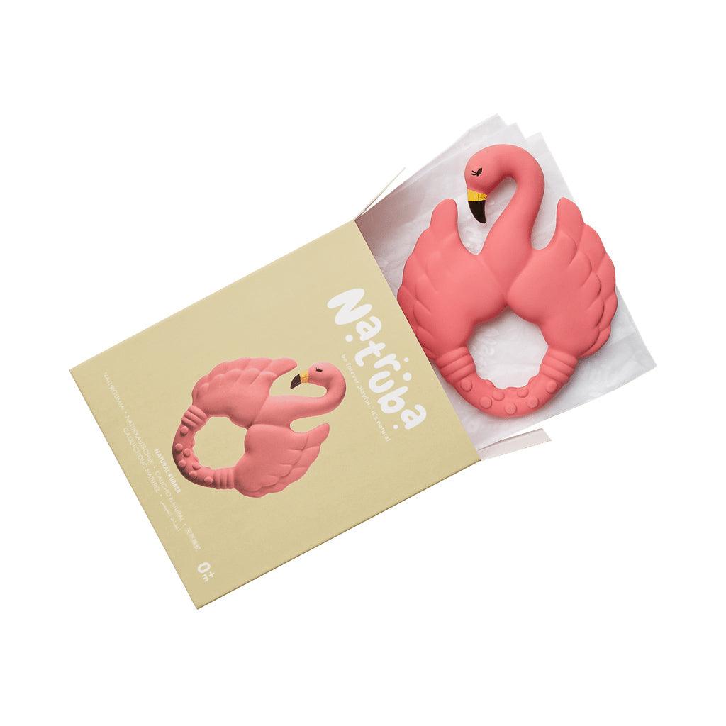 Natruba - Teether Flamingo - The Teething Co