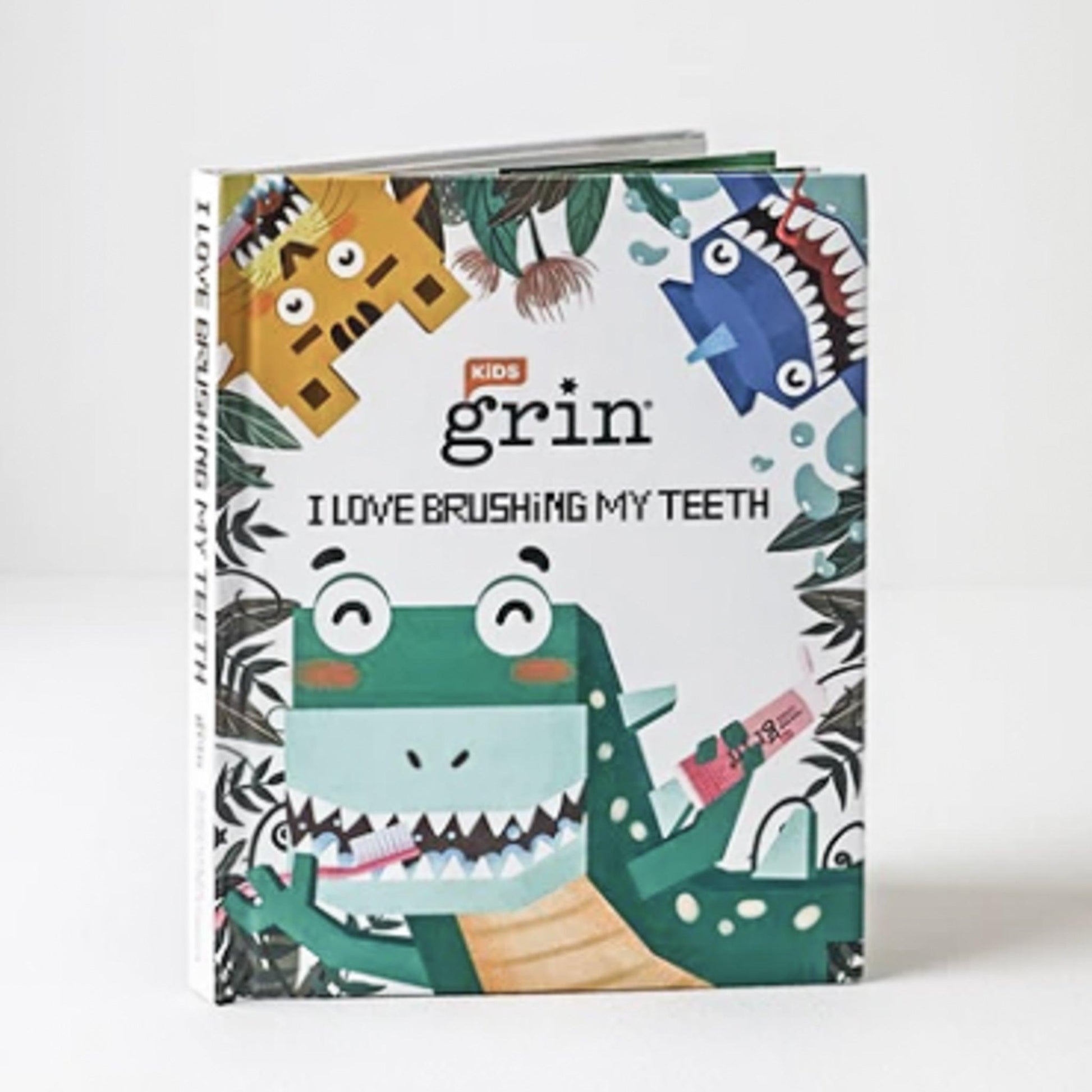 GRIN Kids Brushing Pop Up Book - The Teething Co