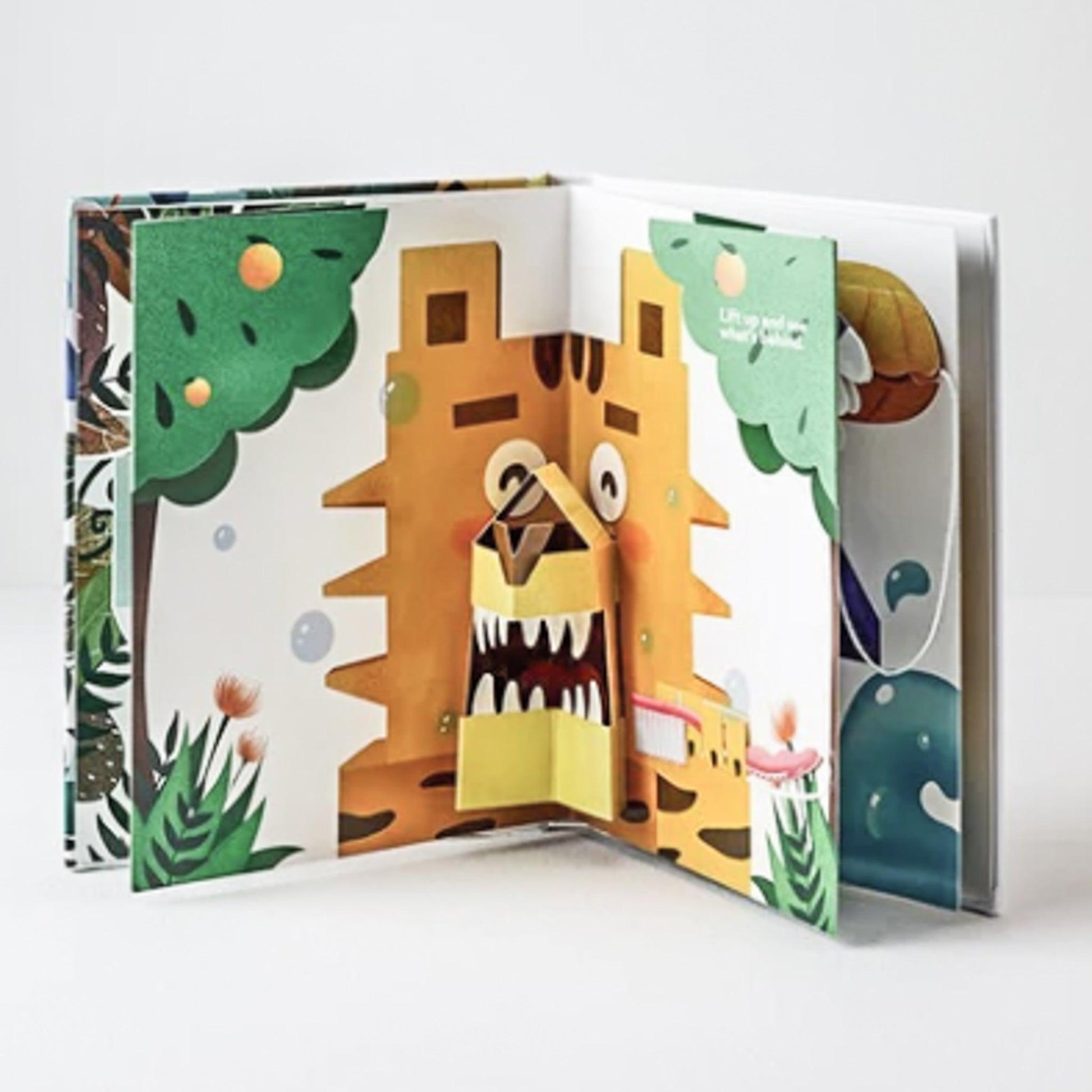 GRIN Kids Brushing Pop Up Book - The Teething Co